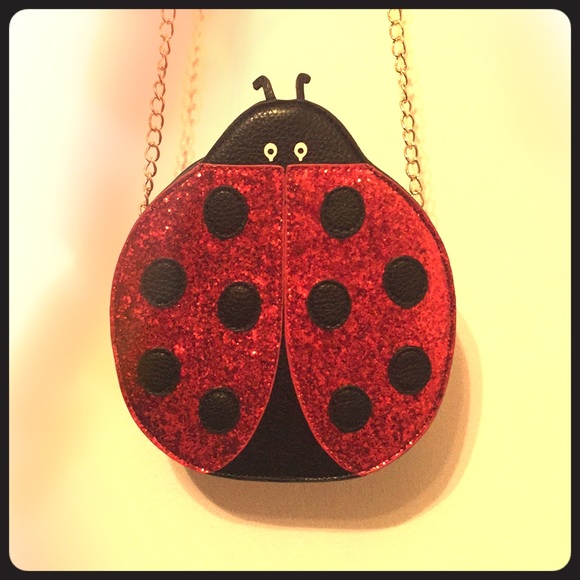 Red glitter 🐞 crossbody bag! NEW!!! - Picture 1 of 4